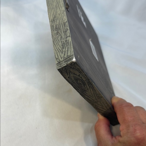 Vintage Stone Mt. General Store Wall Art, Heavy Plaster from Mold, 3D Design - Picture 2 of 8